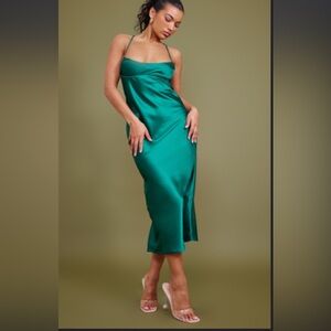 Emerald green Pretty little thing dress
